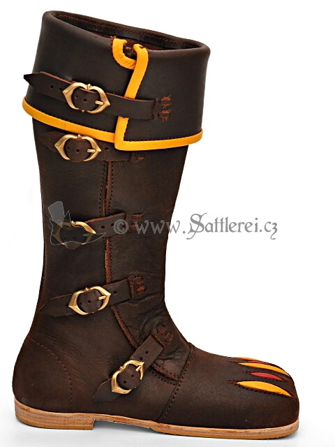 Landsknecht’s Boots Medieval Footwear