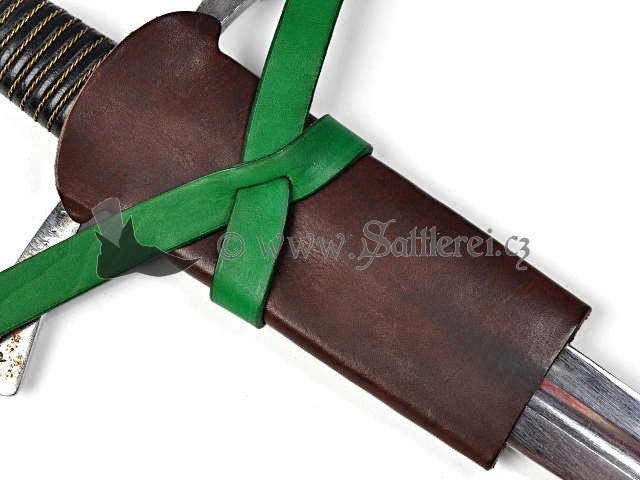 Short scabbards with belt  