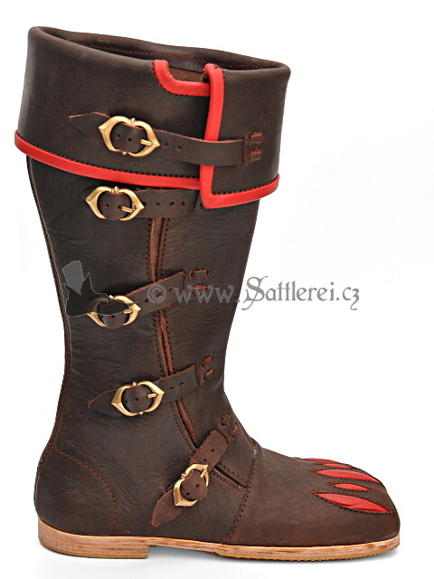 Landsknecht’s Boots Medieval Footwear