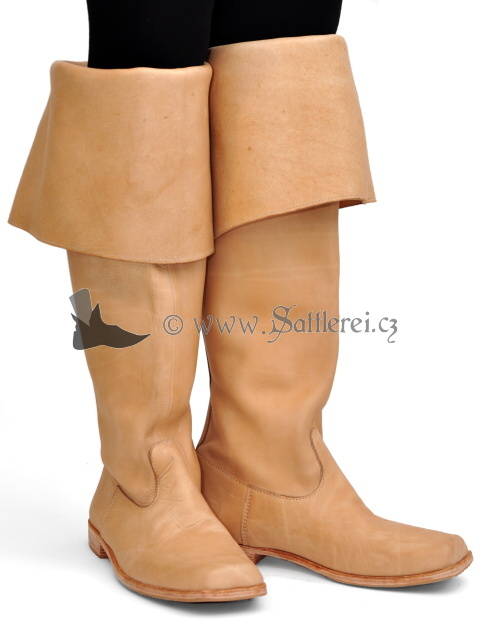 Baroque Boots Thirty Years`War Medieval Footwear