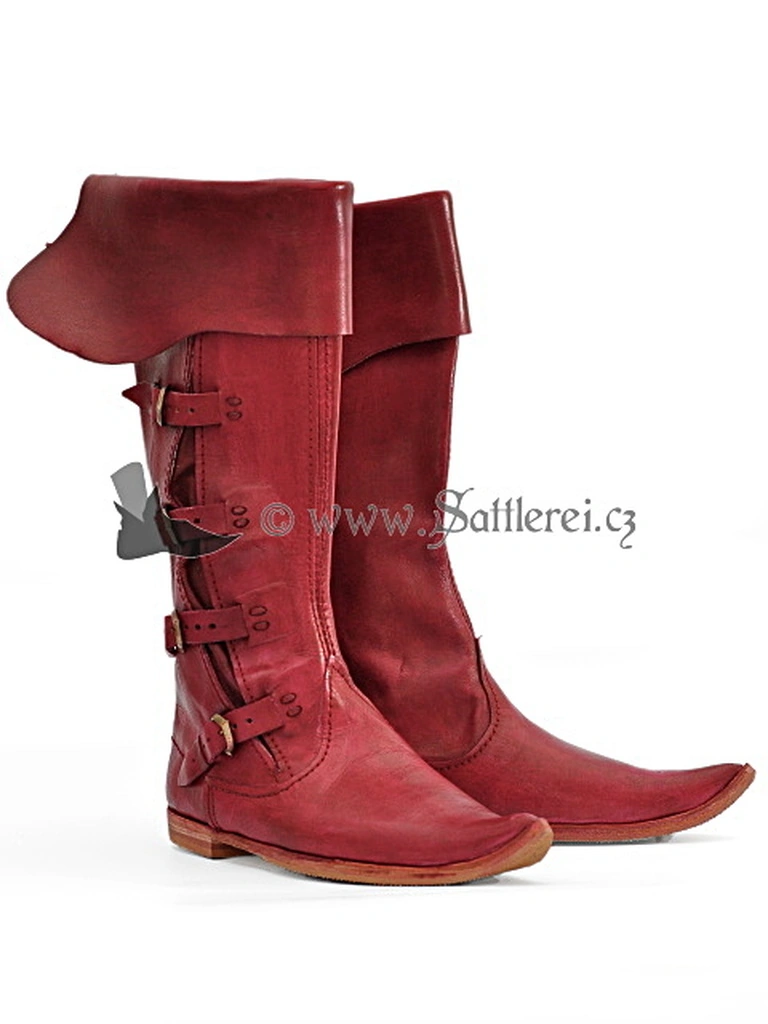 Mittelalter hohe Stiefel Stiefel-mittelalter boots