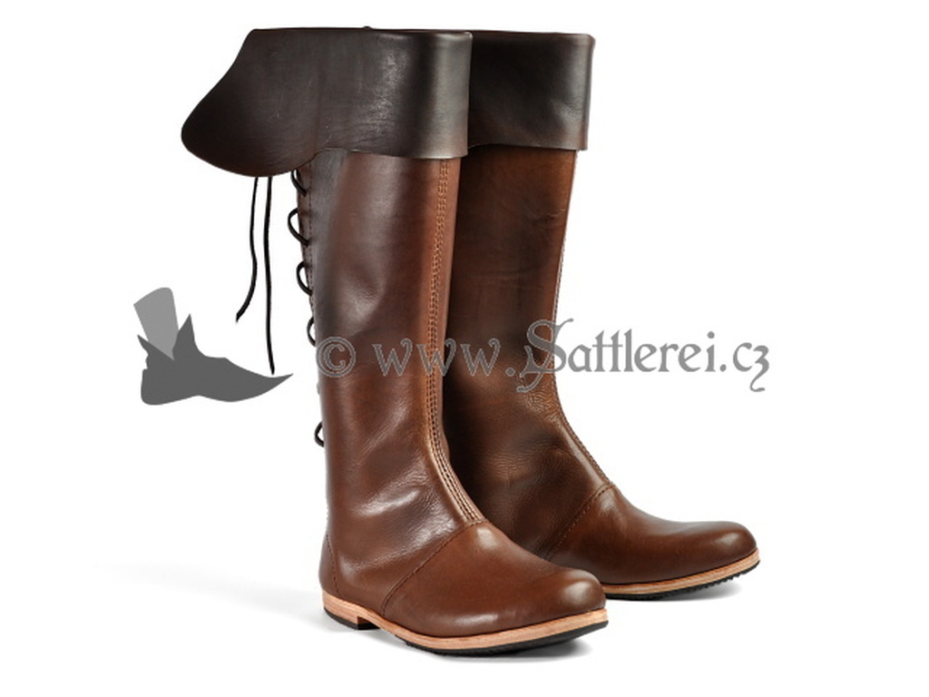 Boots Men Horse Riding Boos Medieval Footwear