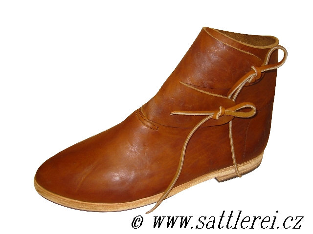 Normannische Schuhe  aus dem frühen Mittelalter - 12.tes Jahrhundert