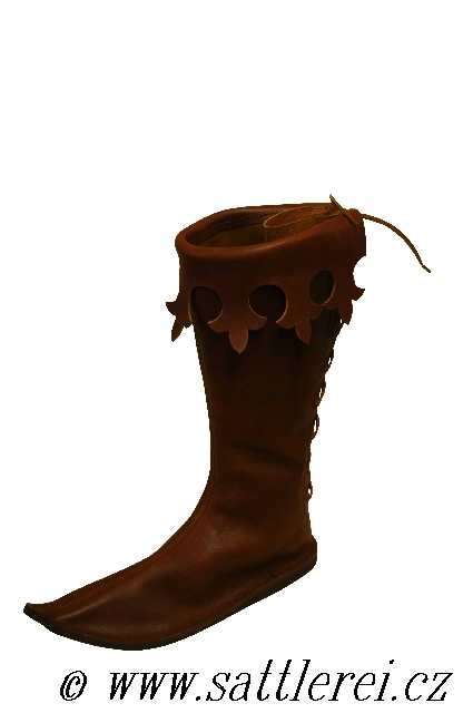 Hohe gotische Schuhe für Ritter-Mittelalter boots