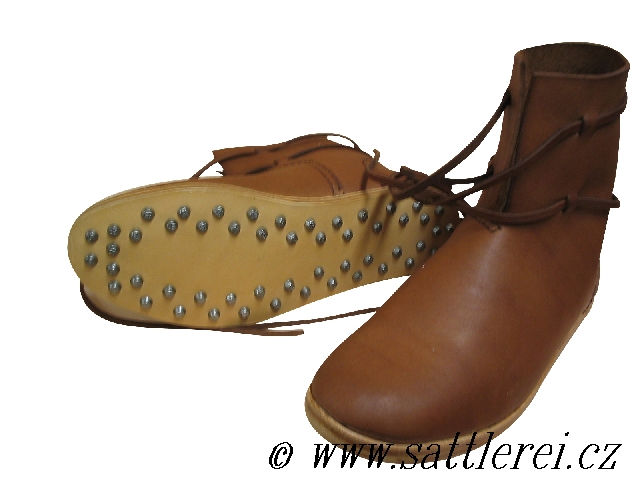 Normannische Schuhe aus dem 12. Jahrhundert
