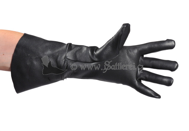 Historical Leather gloves for knights 