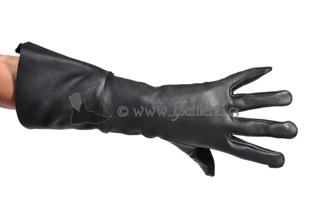 Historical Leather gloves for knights  