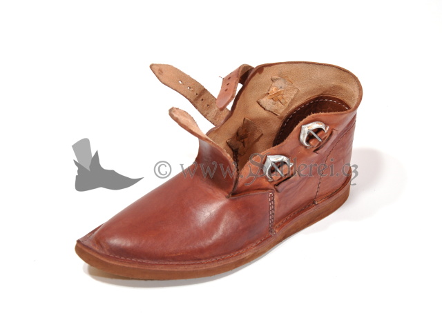 Schuhe aus dem Mittelalter 1280-1380 Jahr
