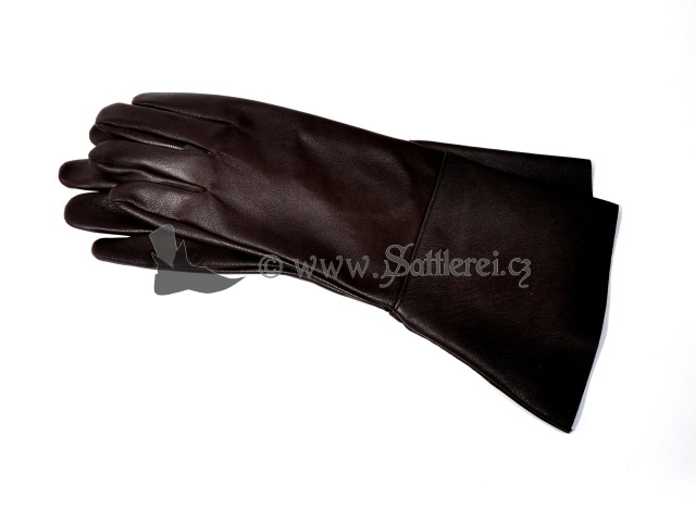 Leather gloves for knights  