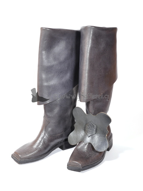 Musketeer boots Baroque boot Medieval Footwear