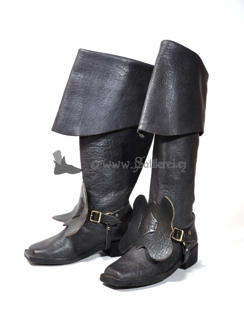 Musketeer boots Baroque boot Medieval Footwear