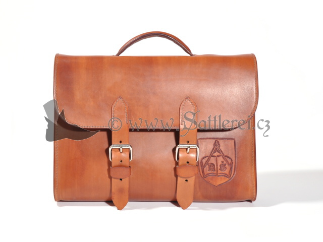Leather briefcase 