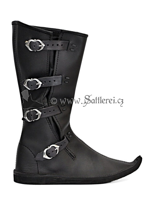 Gothic knight's boot Medieval Footwear